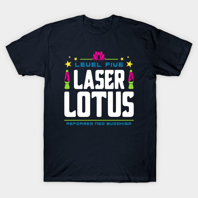 Laser Lotus T-Shirt by machmigo